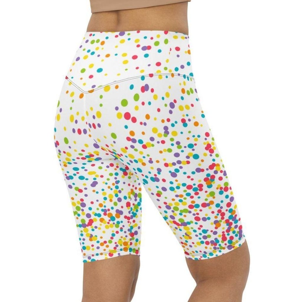 Candy Splash Ombre Biker Shorts