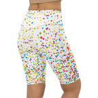 Candy Splash Ombre Biker Shorts