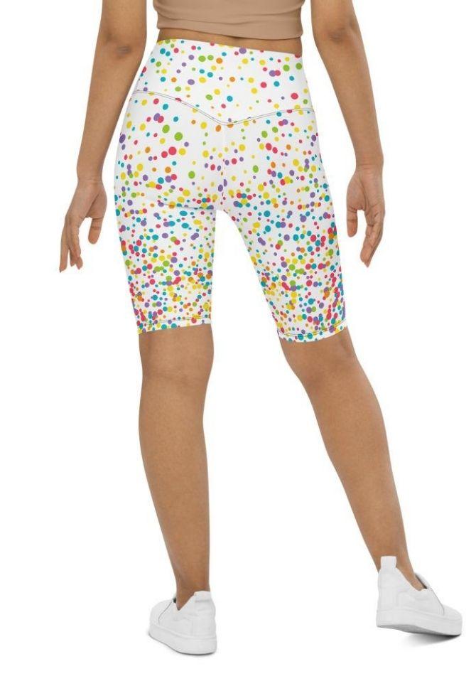Candy Splash Ombre Biker Shorts