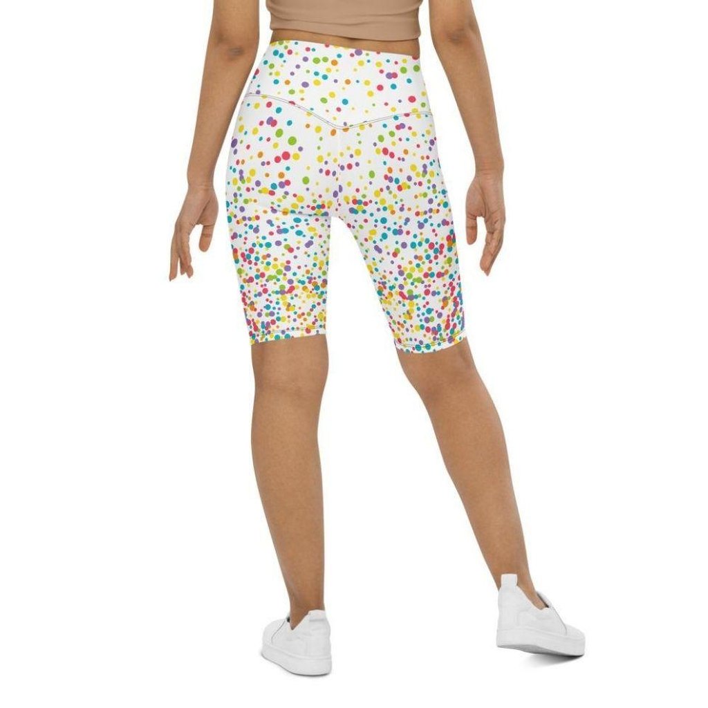 Candy Splash Ombre Biker Shorts