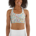 Candy Splash Ombre Sports Bra