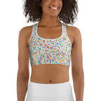 Candy Splash Ombre Sports Bra