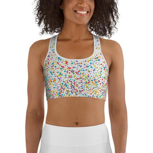 Candy Splash Ombre Sports Bra