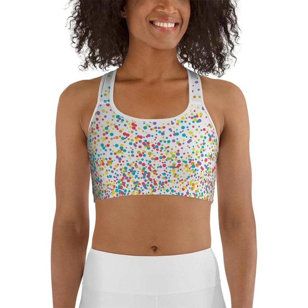Candy Splash Ombre Sports Bra