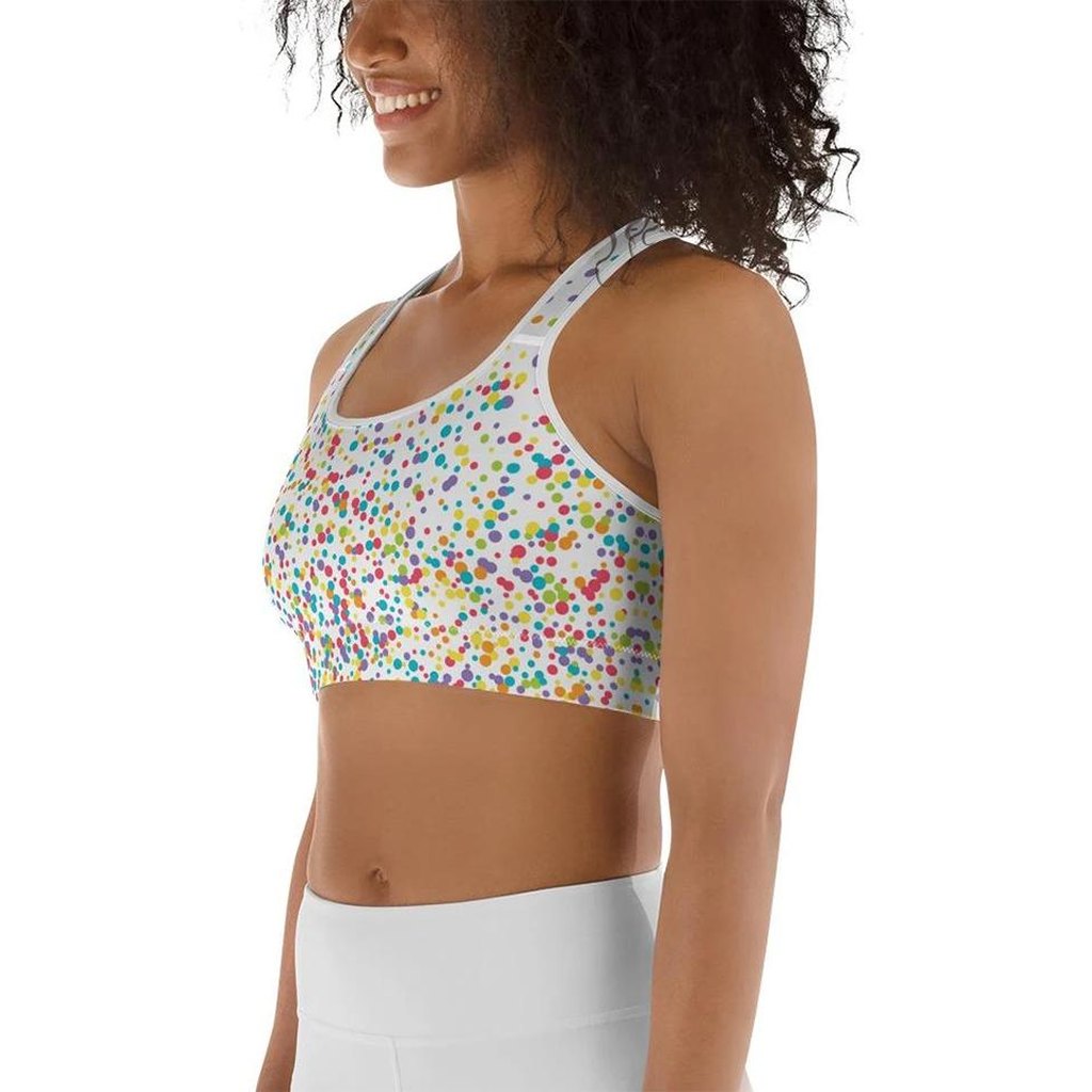 Candy Splash Ombre Sports Bra