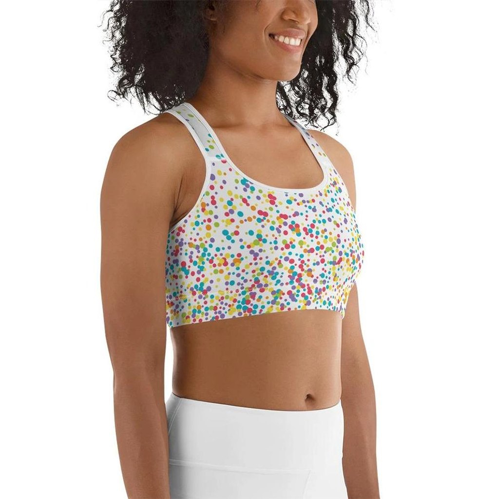 Candy Splash Ombre Sports Bra