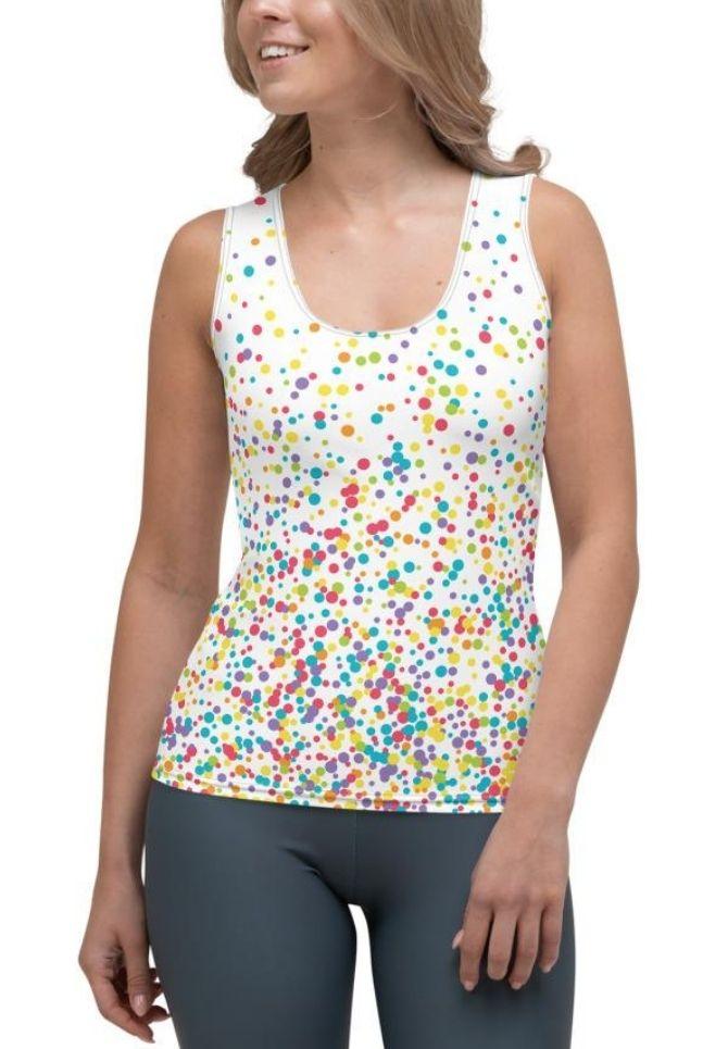 Candy Splash Ombre Tank Top