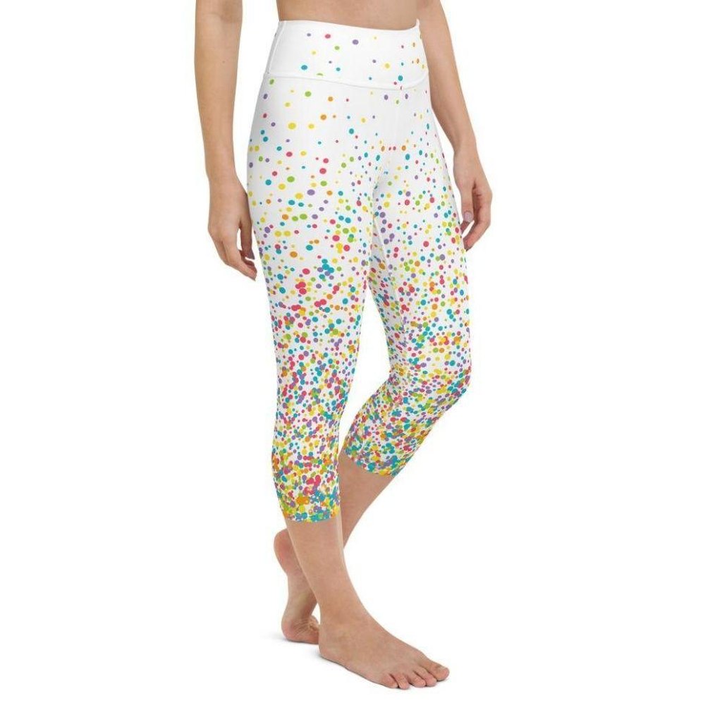 Candy Splash Yoga Capris