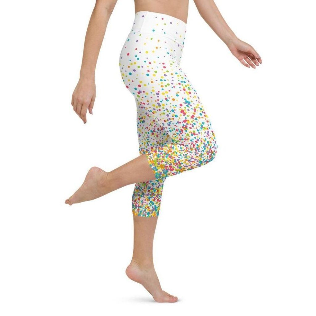 Candy Splash Yoga Capris
