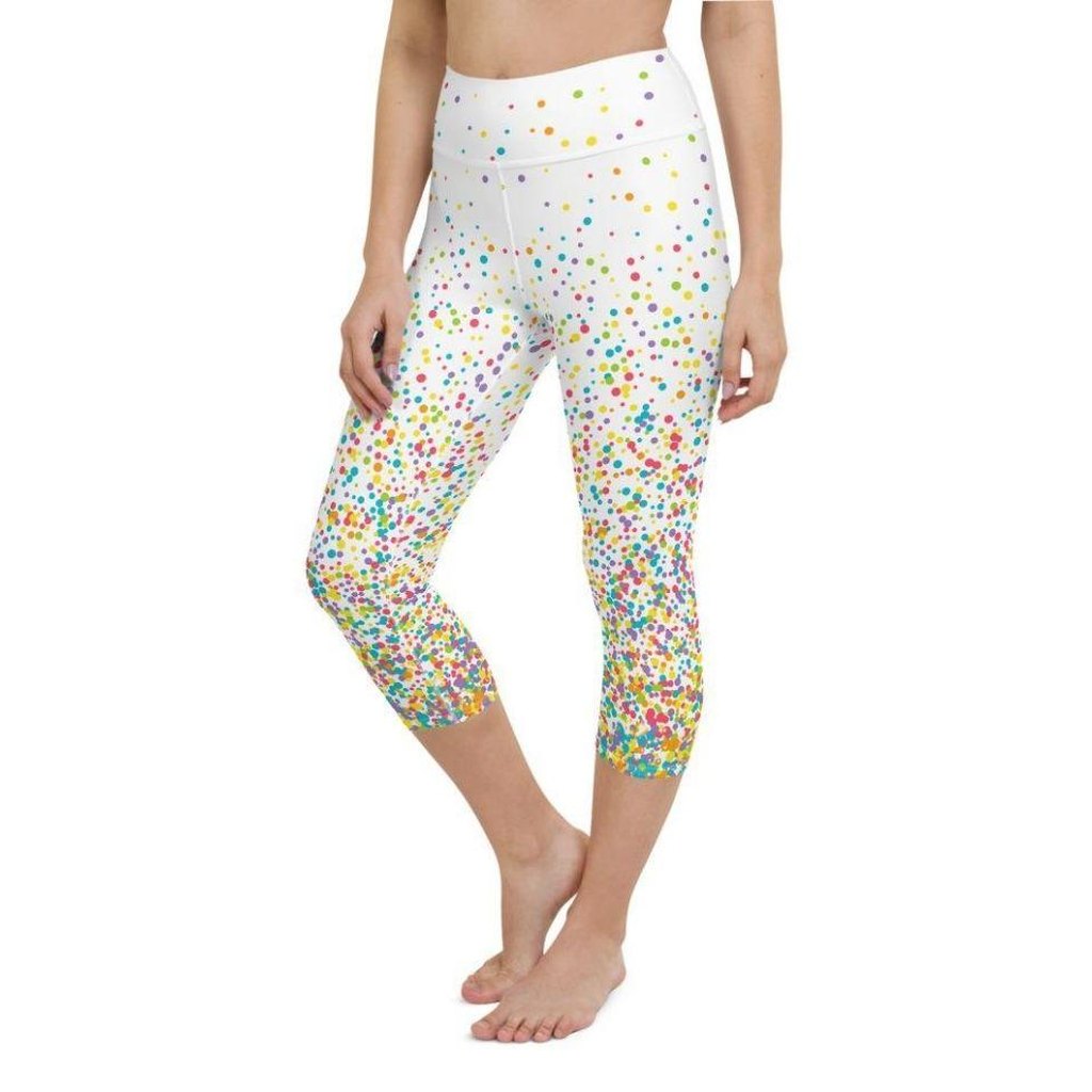 Candy Splash Yoga Capris