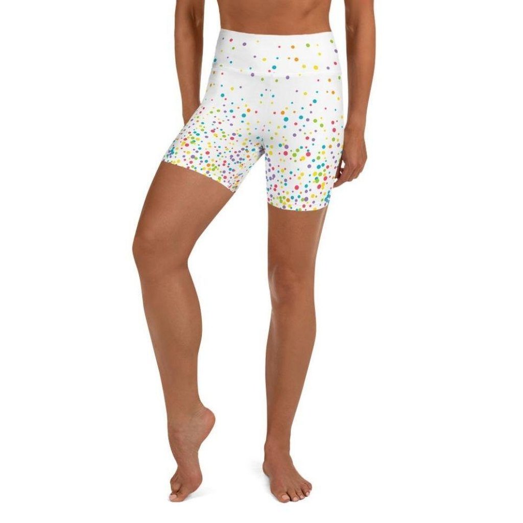 Candy Splash Yoga Shorts