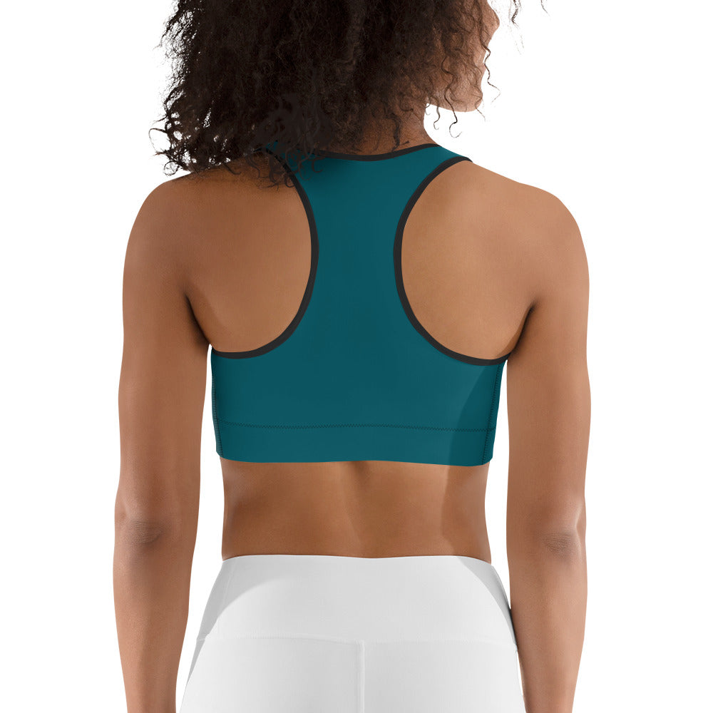 Carnival Mask Sports Bra