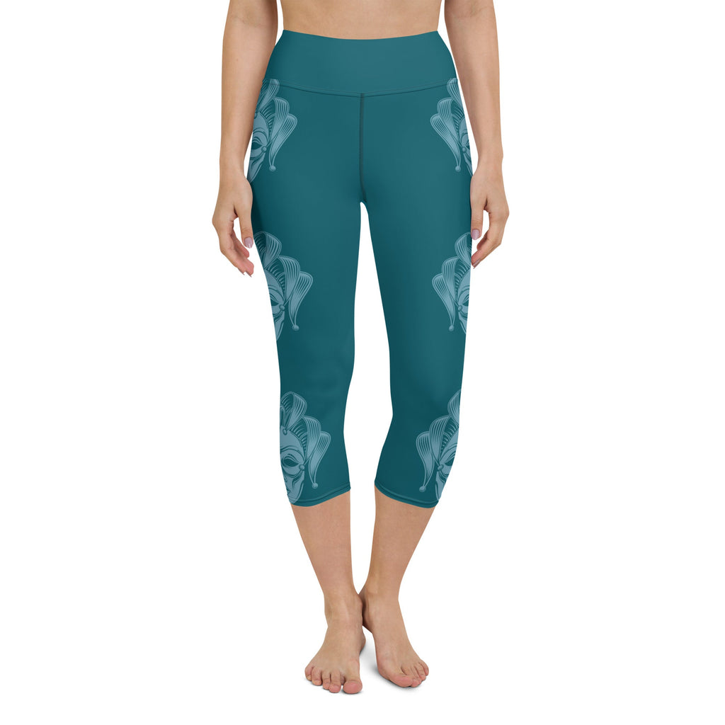Carnival Mask Yoga Capris