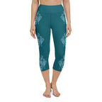 Carnival Mask Yoga Capris