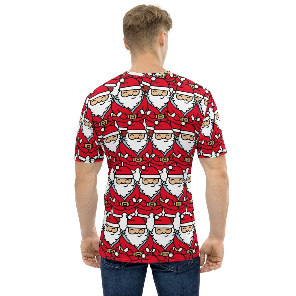 Cartoon Santa Men's T-shirt