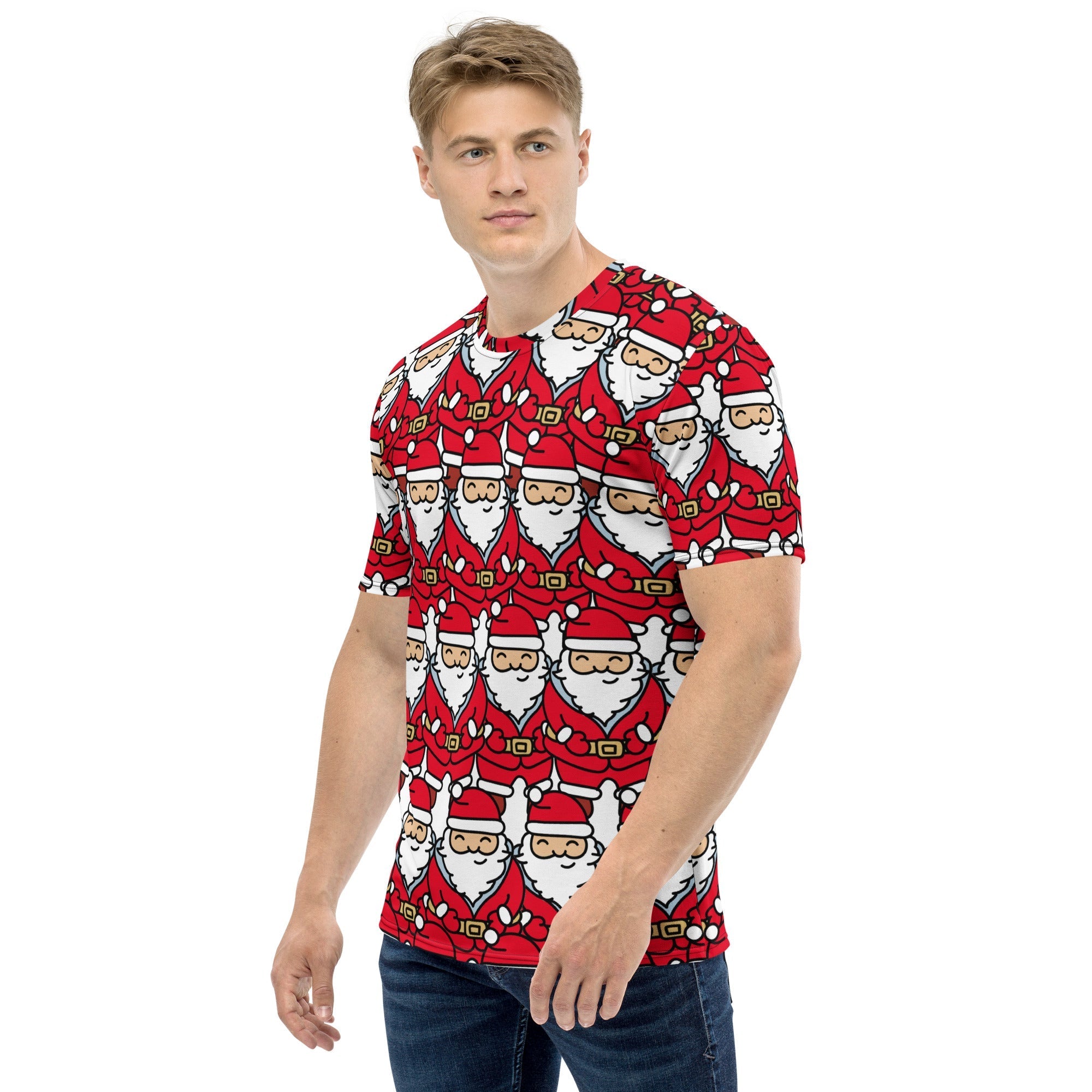 Cartoon Santa Men's T-shirt