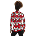 Cartoon Santa Rash Guard