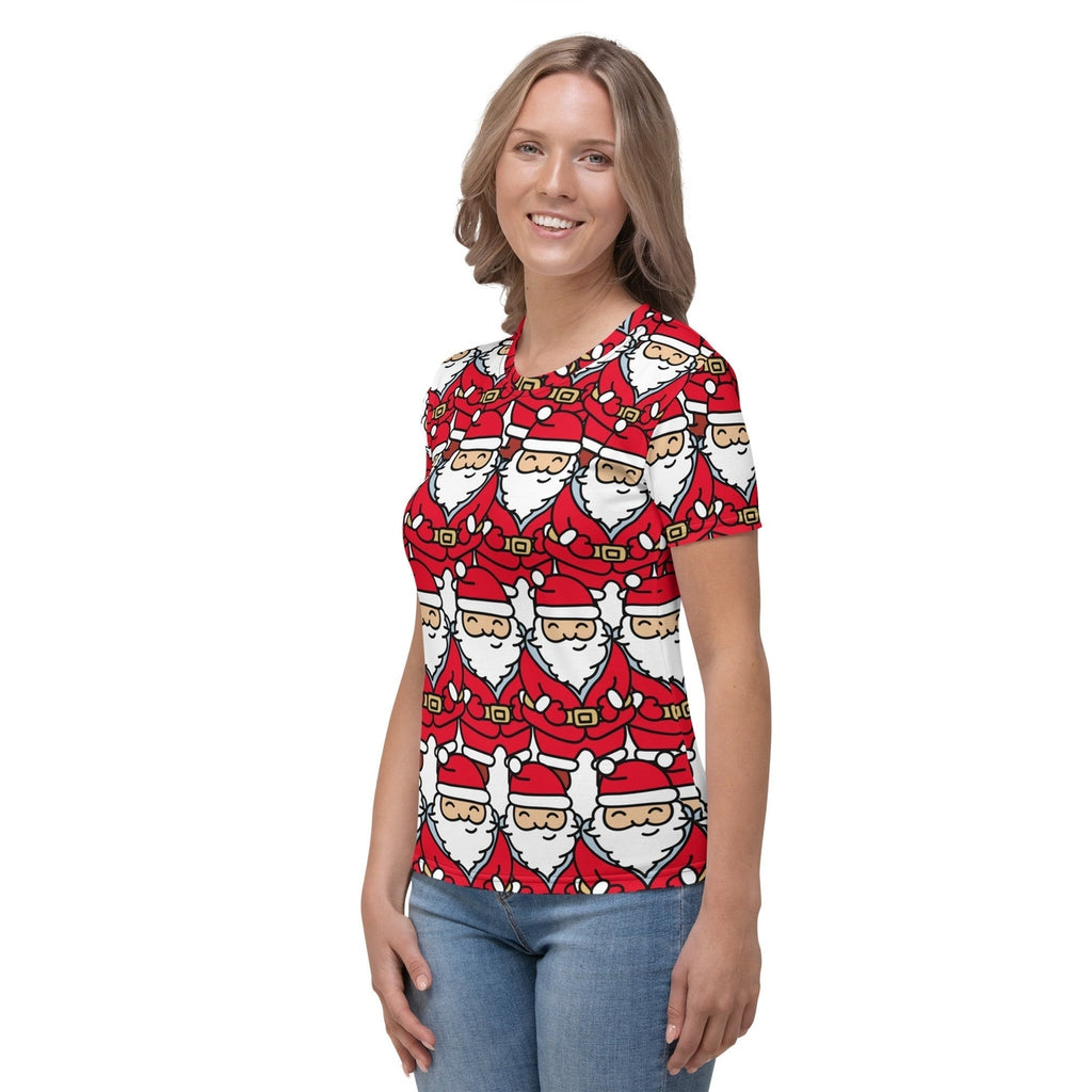 Cartoon Santa T-shirt