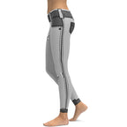 Cartoonized Monochrome Leggings