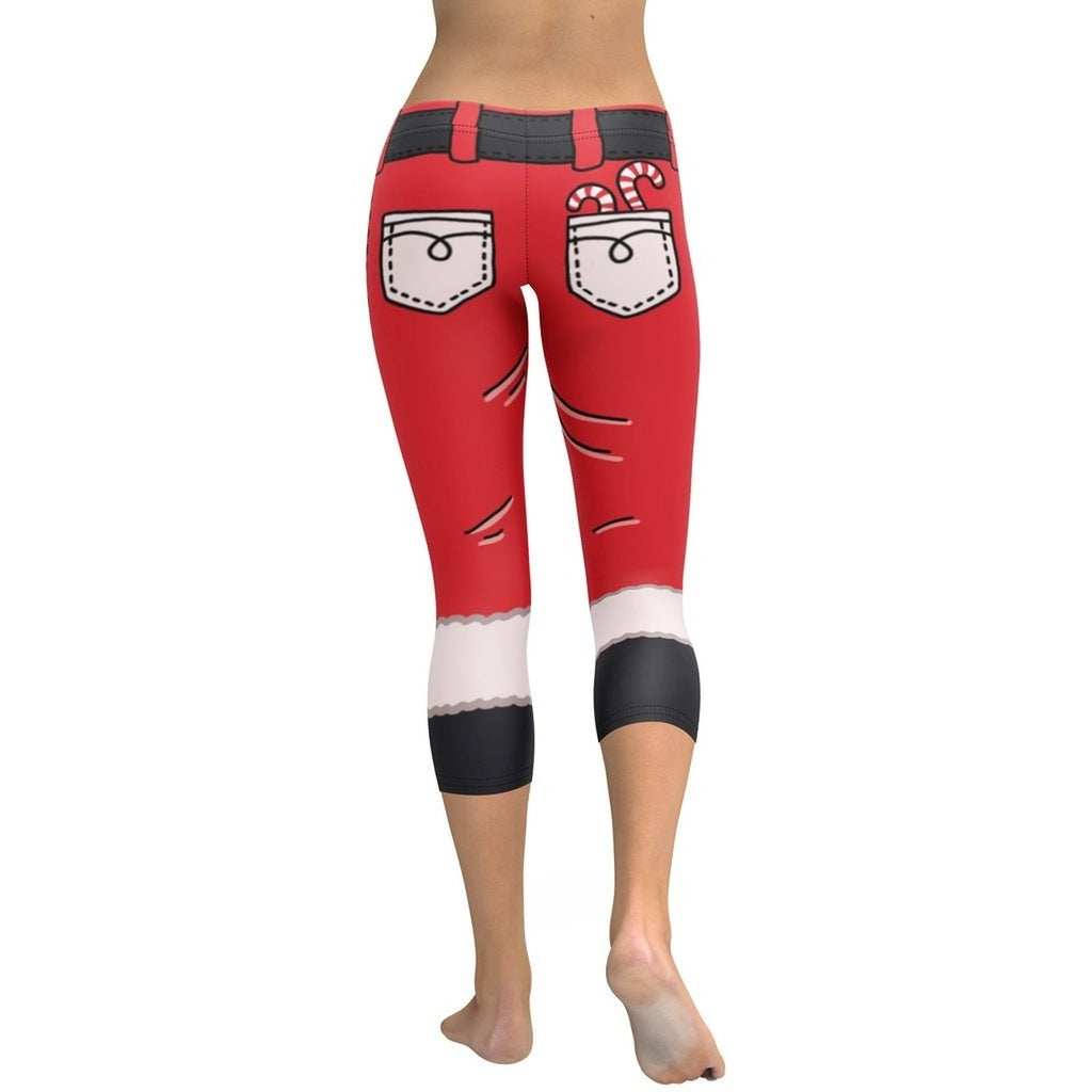 Cartoonized Santa Outfit Capris