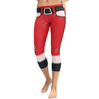 Cartoonized Santa Outfit Capris