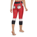 Cartoonized Santa Outfit Yoga Capris
