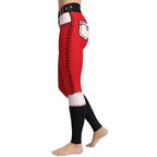 Cartoonized Santa Outfit Yoga Leggings