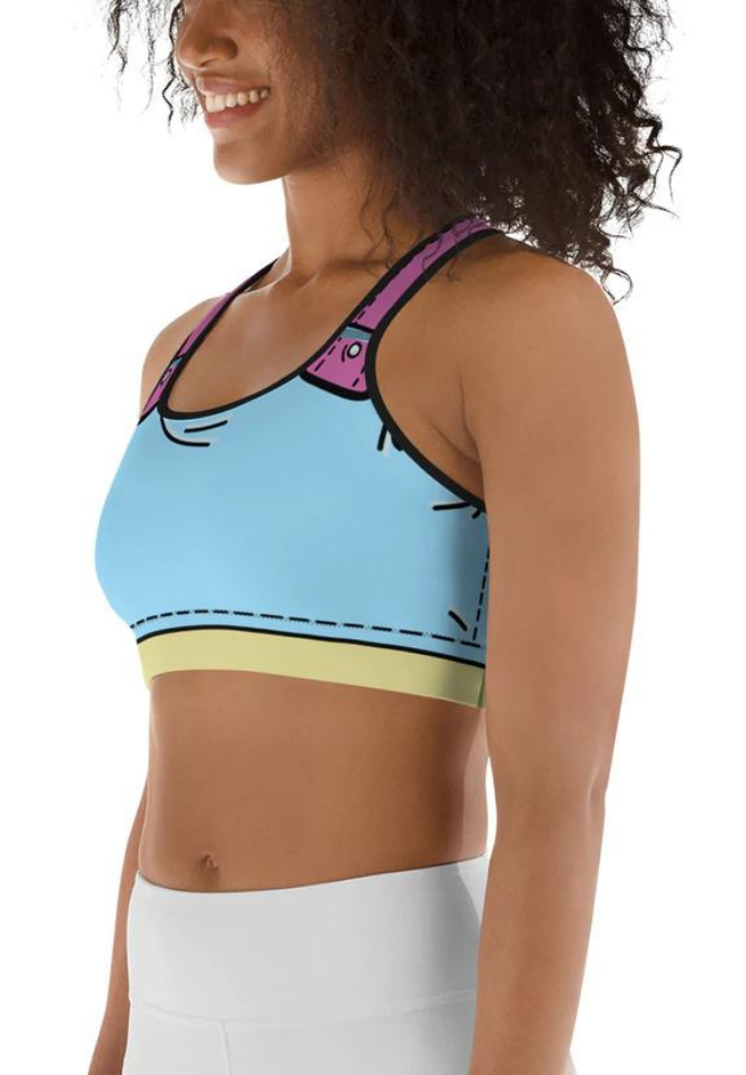 Cartoonized Sports bra