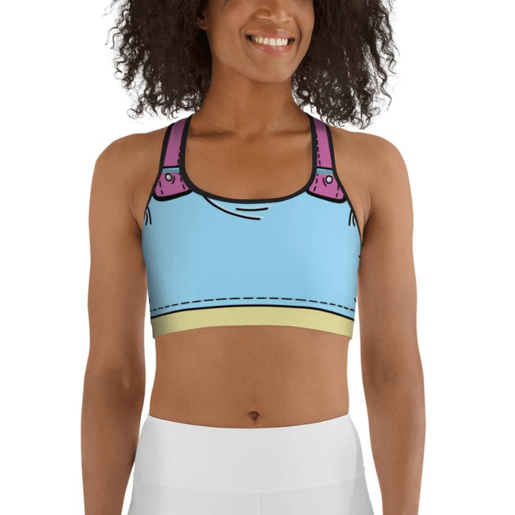 Cartoonized Sports bra