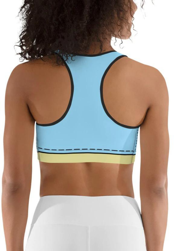 Cartoonized Sports Bra