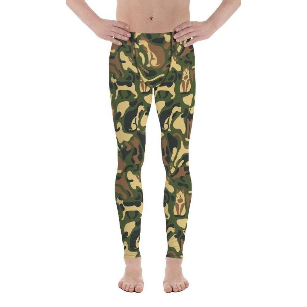 Cat Camo Men's Leggings