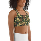 Cat Camo Sports Bra