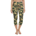 Cat Camo Yoga Capris