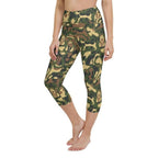 Cat Camo Yoga Capris
