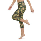 Cat Camo Yoga Capris