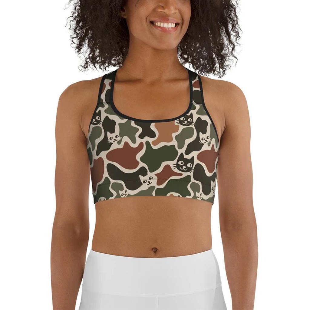 Catmouflage Sports Bra
