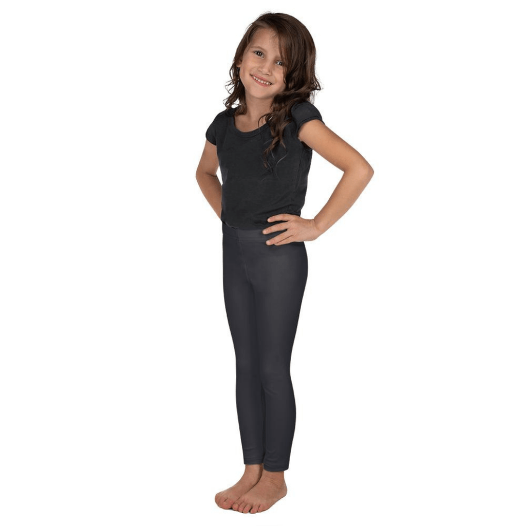 Onyx Black Kid's Leggings