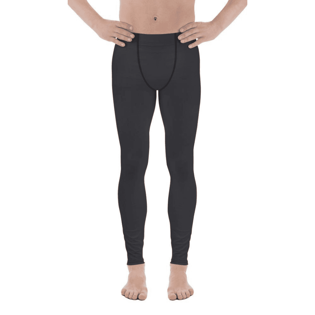 Onyx Black Men's Leggings