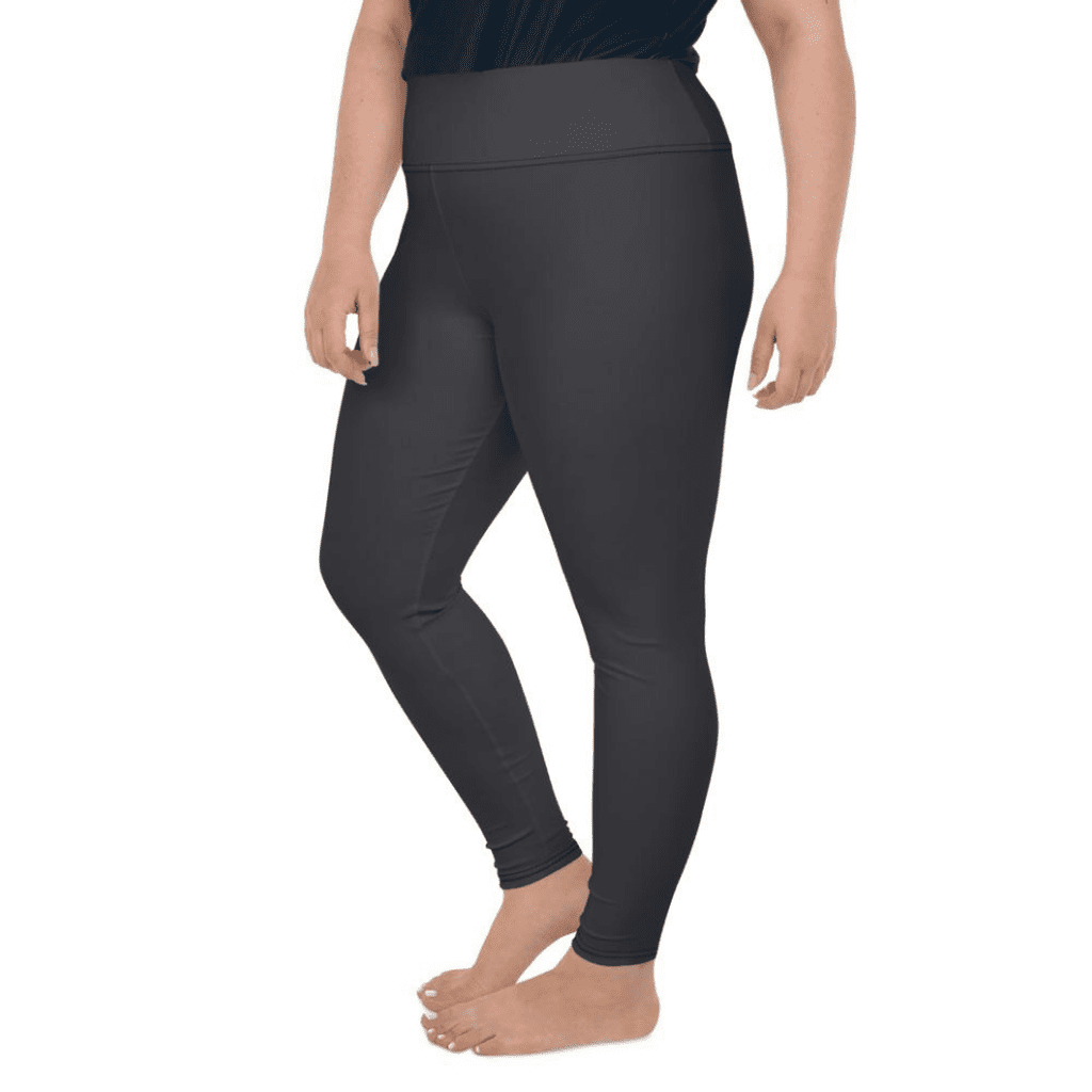 Onyx Black Plus Size Leggings