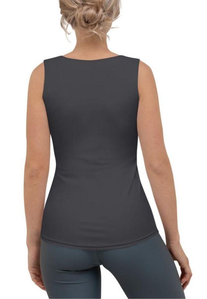 Charcoal Black Tank Top