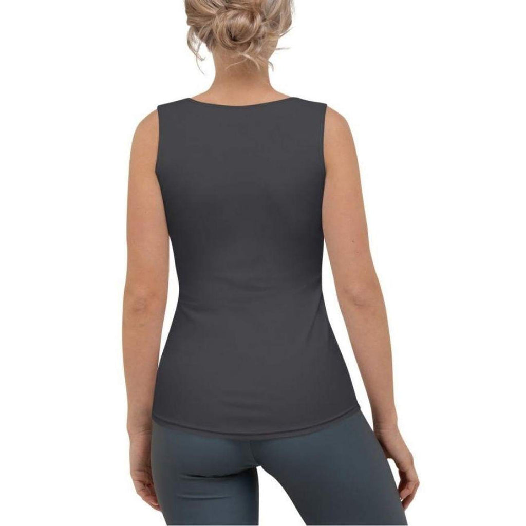 Charcoal Black Tank Top
