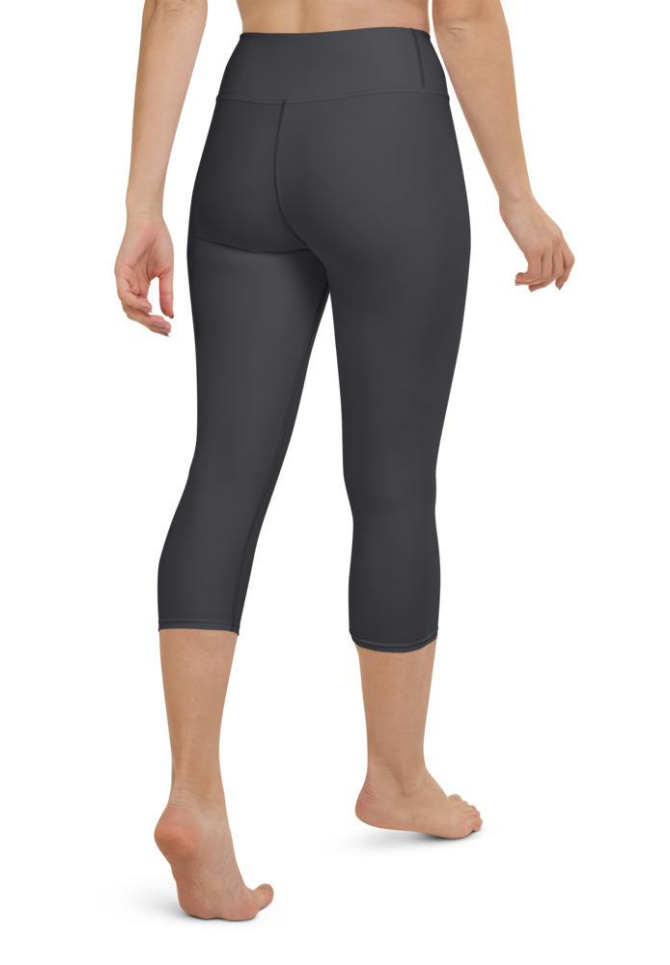 Onyx Black Yoga Capris