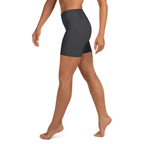 Onyx Black Yoga Shorts