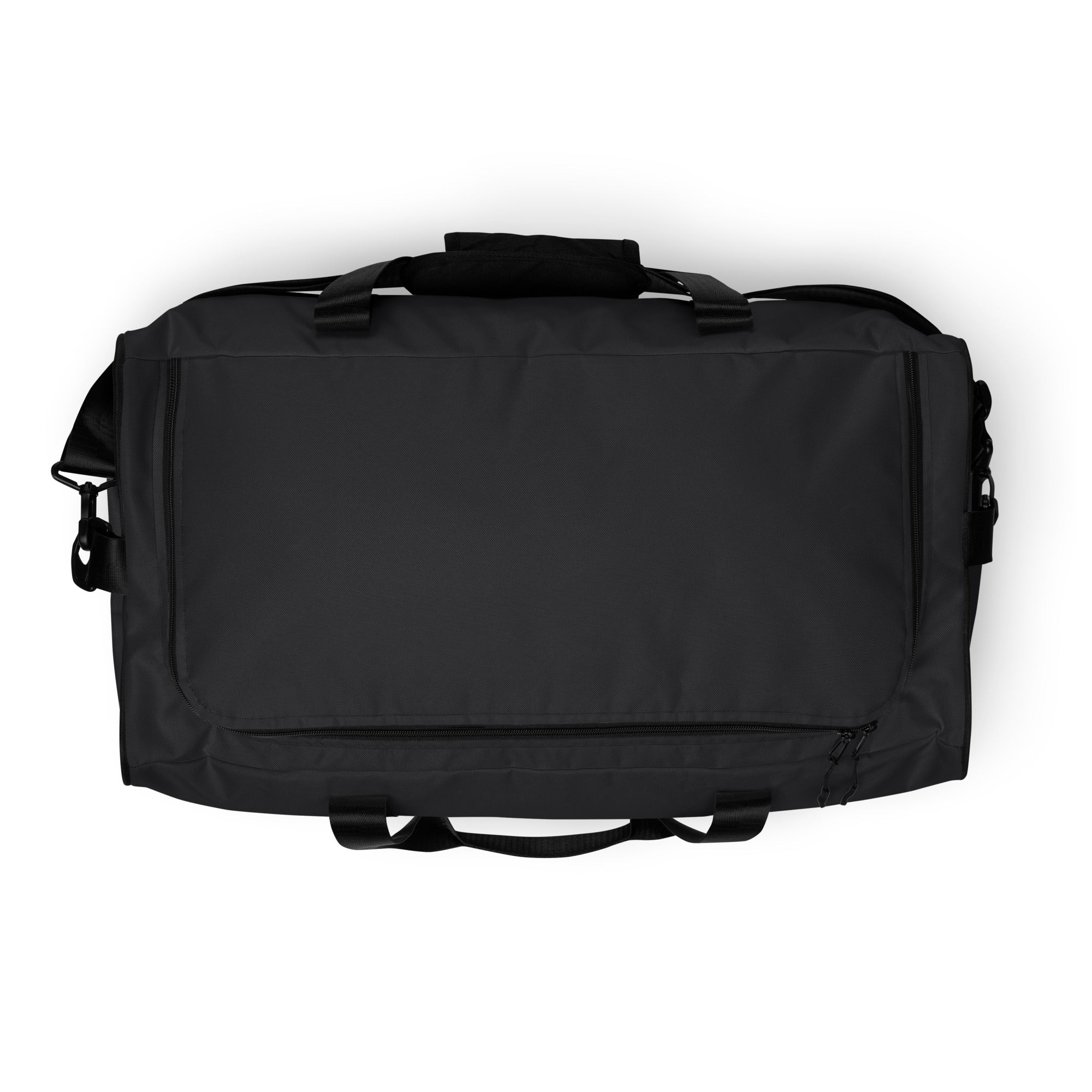 Charcoal Light Gray Duffle Bag