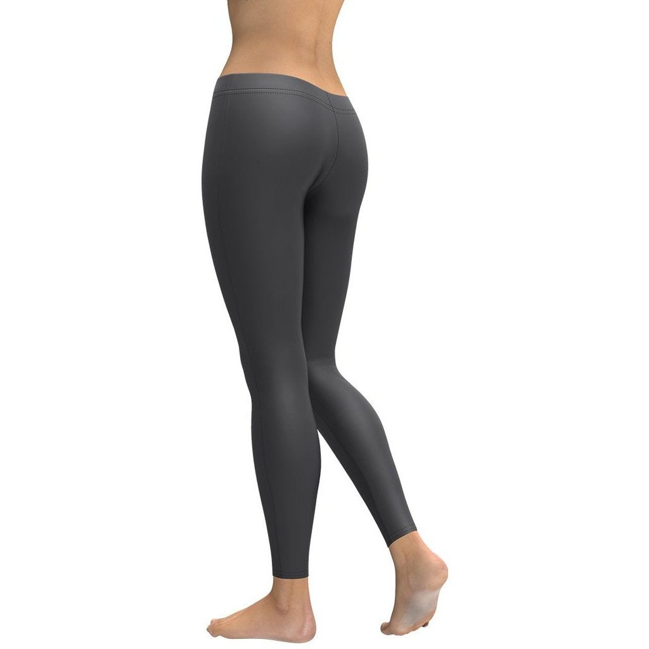 Charcoal Black Leggings