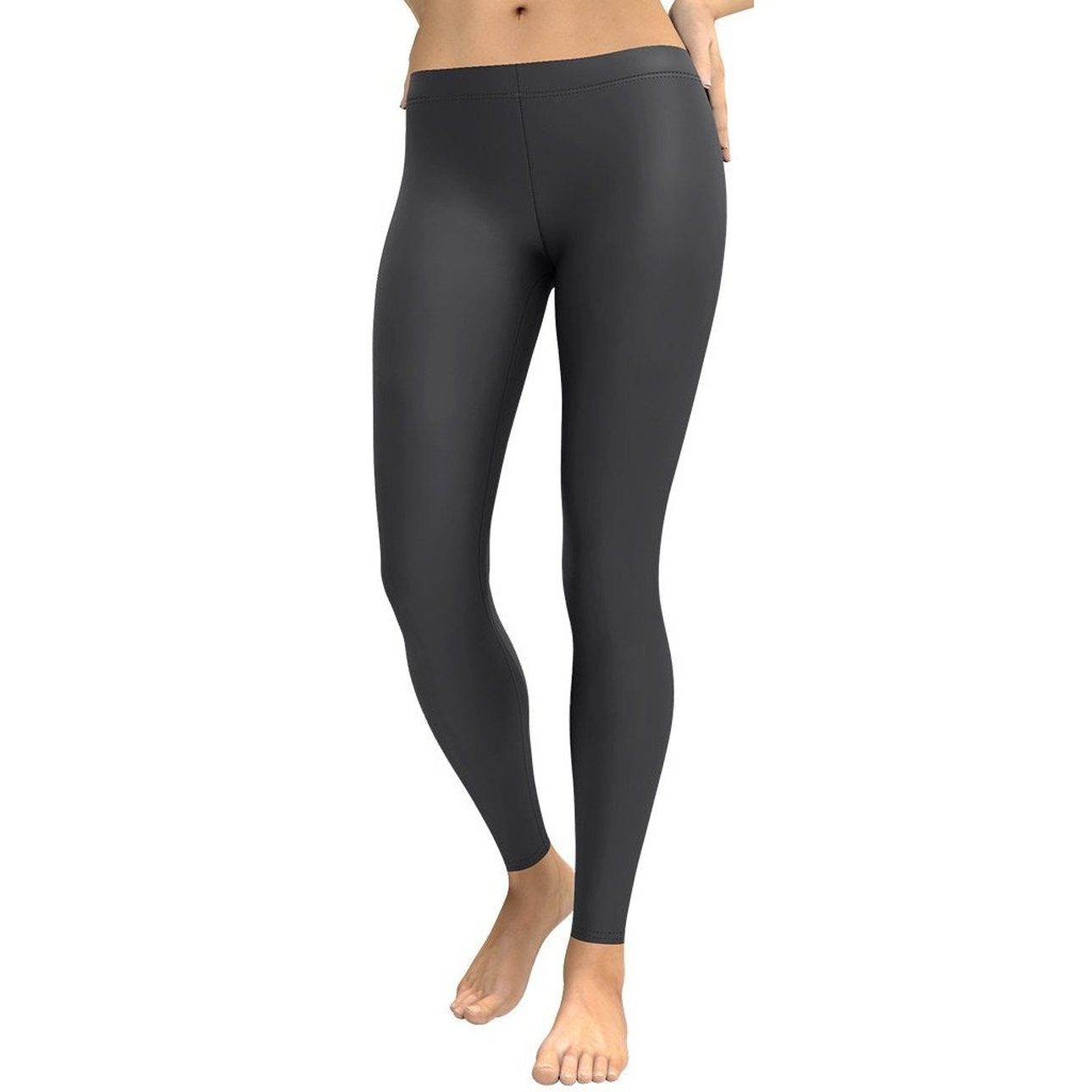 Charcoal Black Leggings