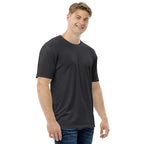 Charcoal Light Gray Men's T-shirt