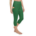 Cheers St. Patrick's Yoga Capris