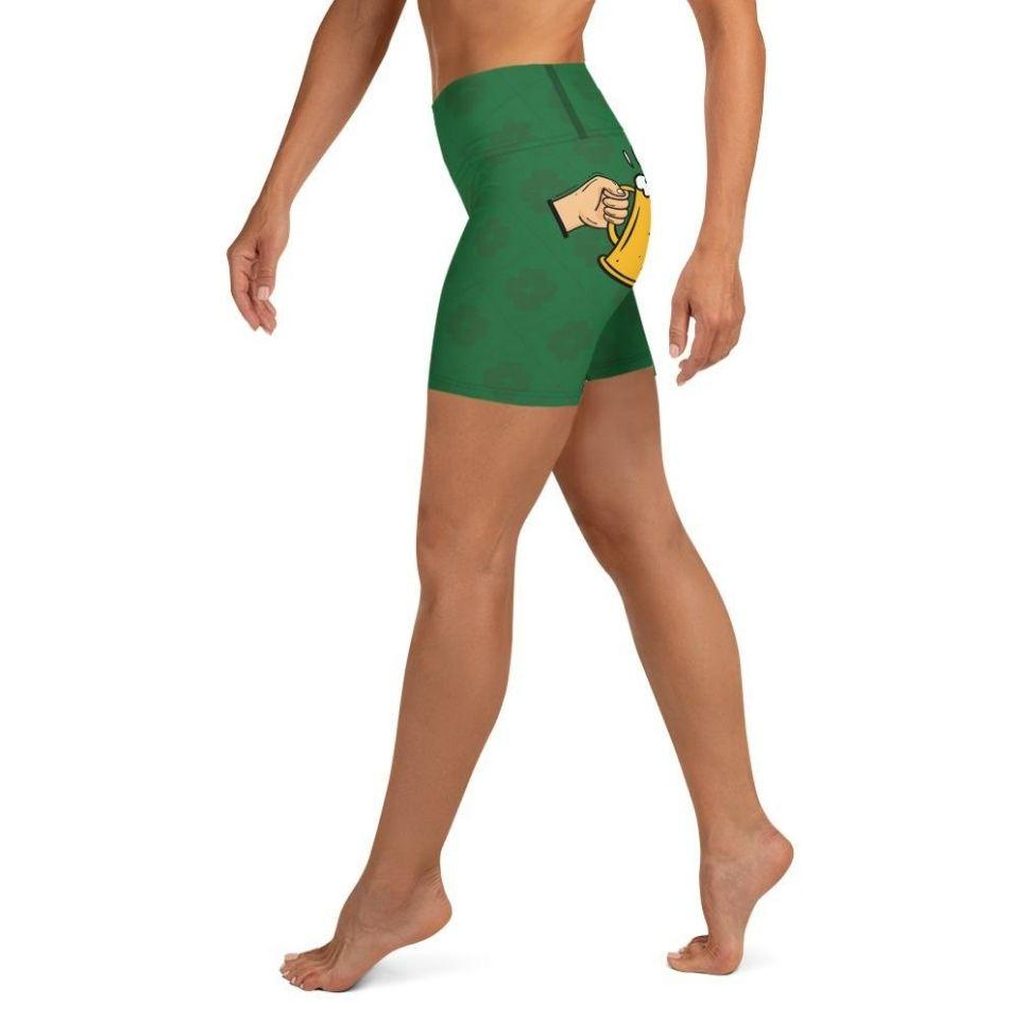 Cheers St. Patrick's Yoga Shorts