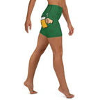 Cheers St. Patrick's Yoga Shorts